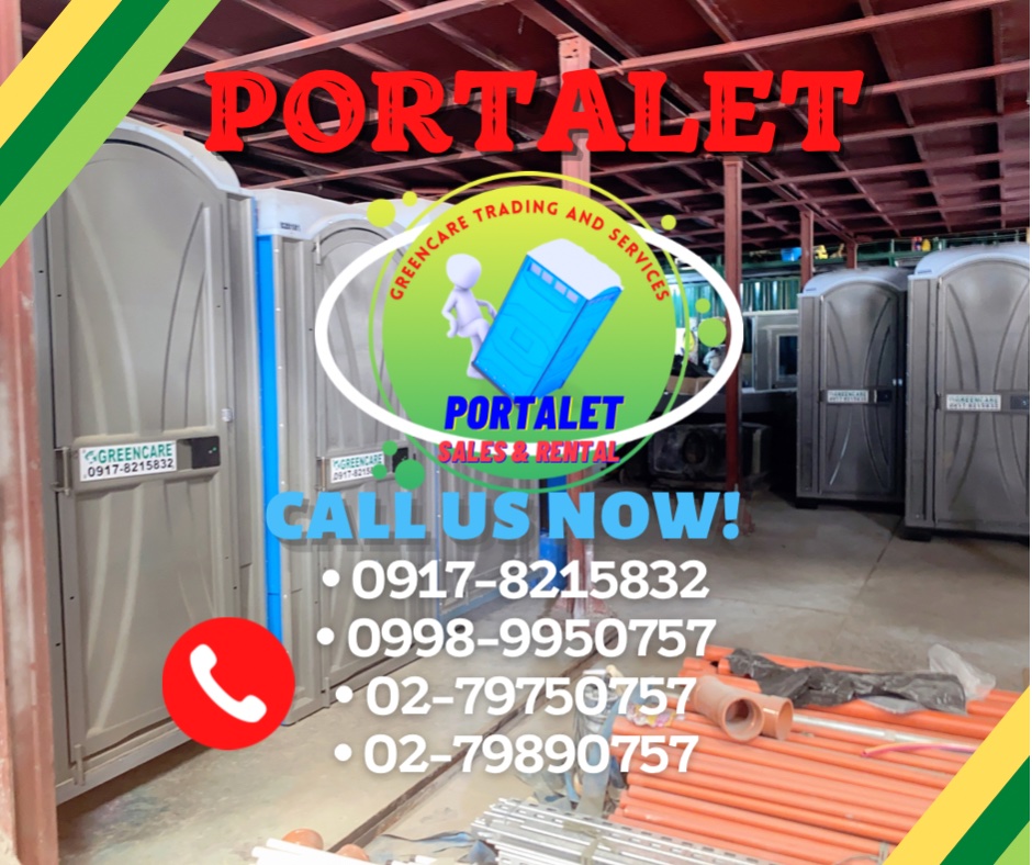 Portalet for sale or rent
Reliable portable toilet supplier
We provide brand new and slightly used units