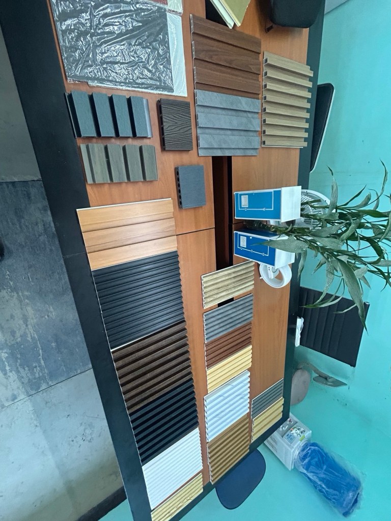 Greencare Design materials PU stone, fluted wall panels, PVC sheet​